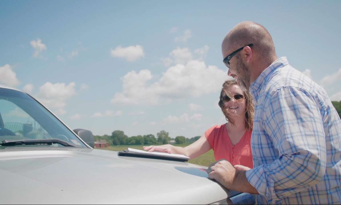 Emma And Tom Signing On Truck 