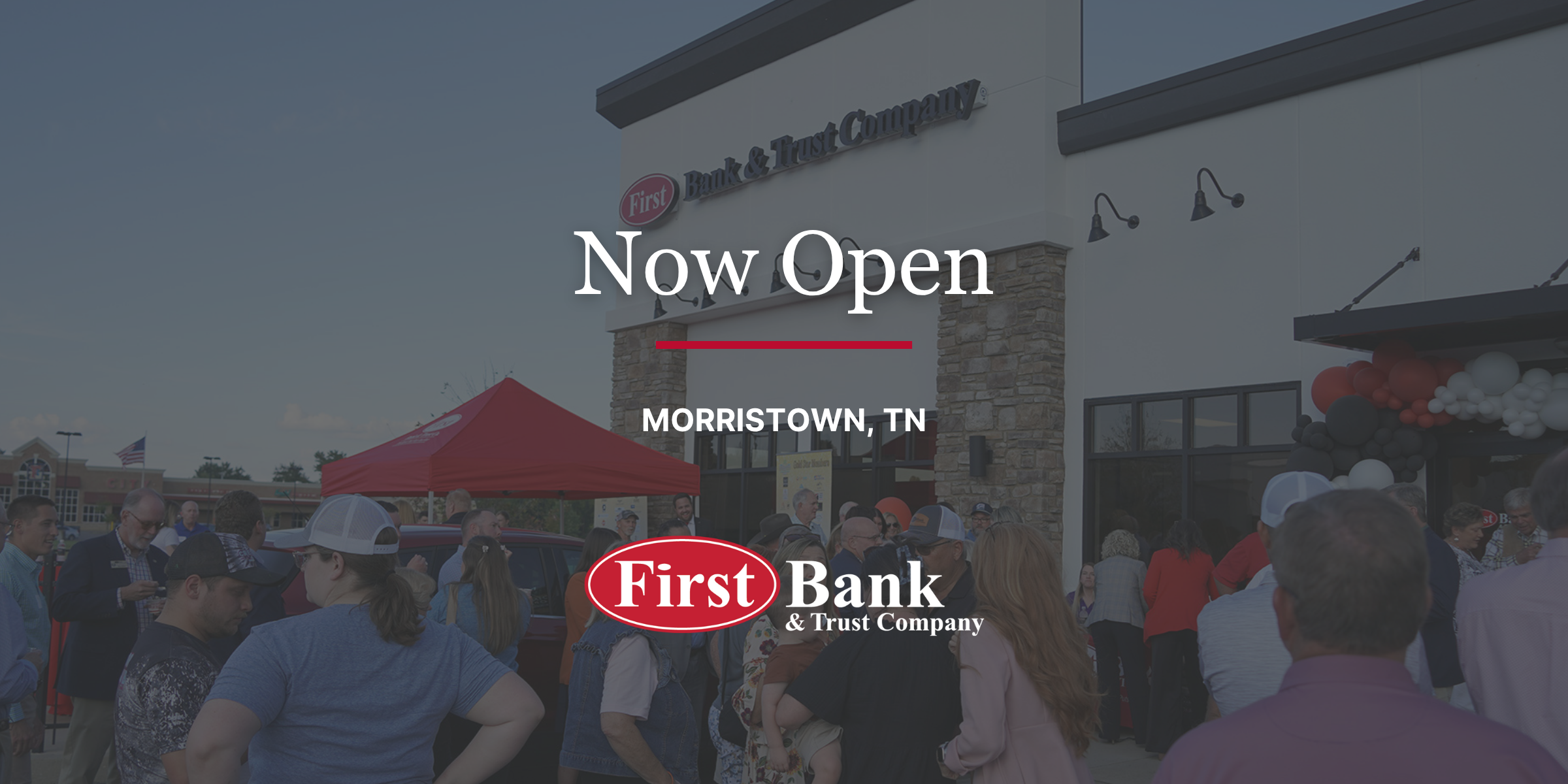 Morristown Grand Opening Crowd 