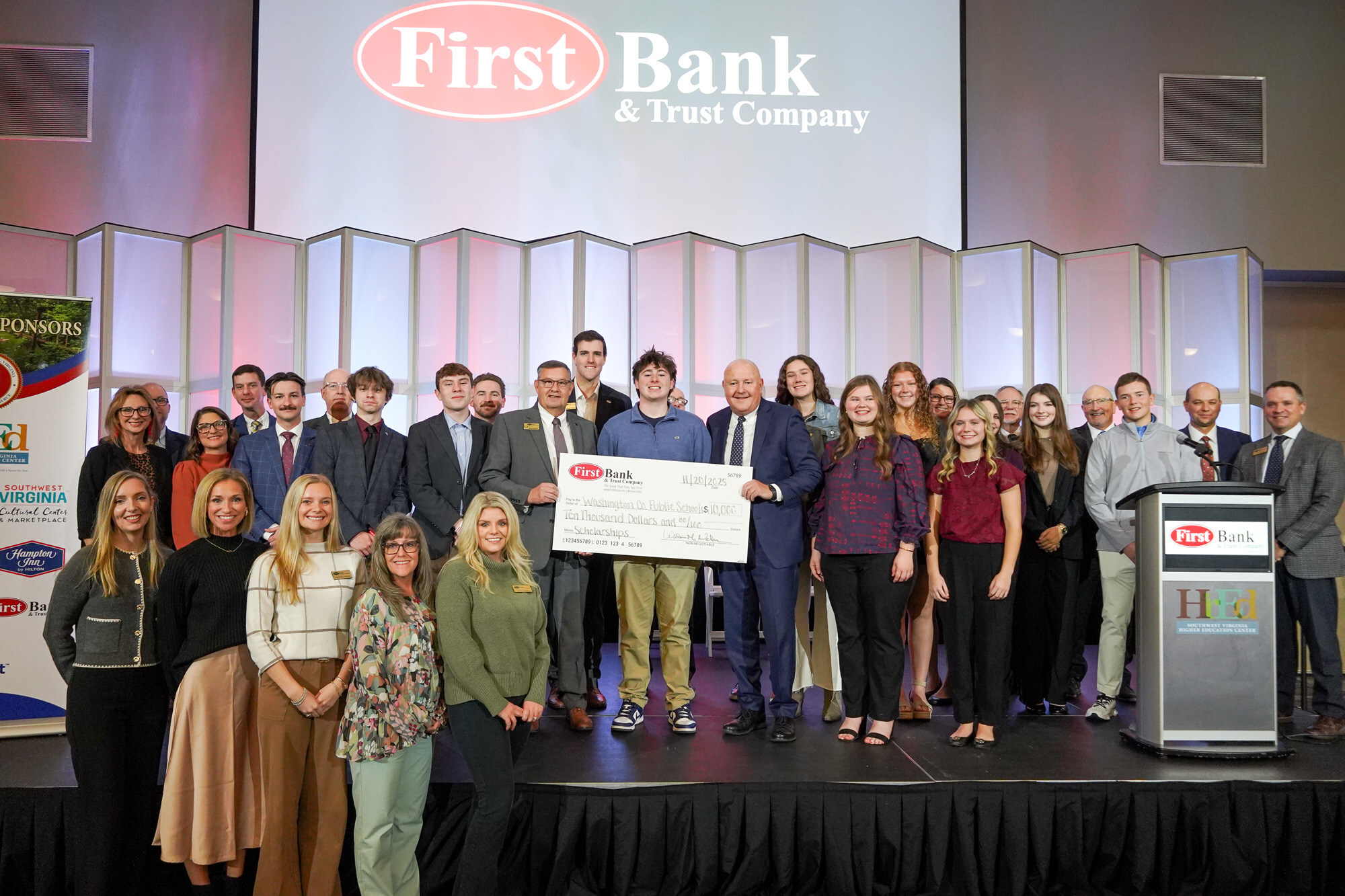 First Bank Trust Washington County Donation