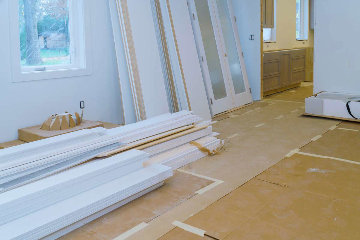 Interior Construction Of Housing Construction Build