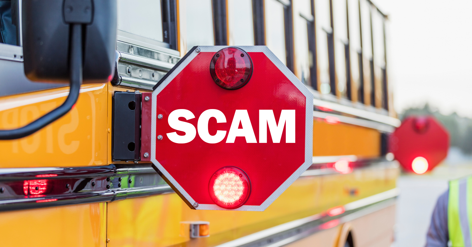 Scam Stop Sign