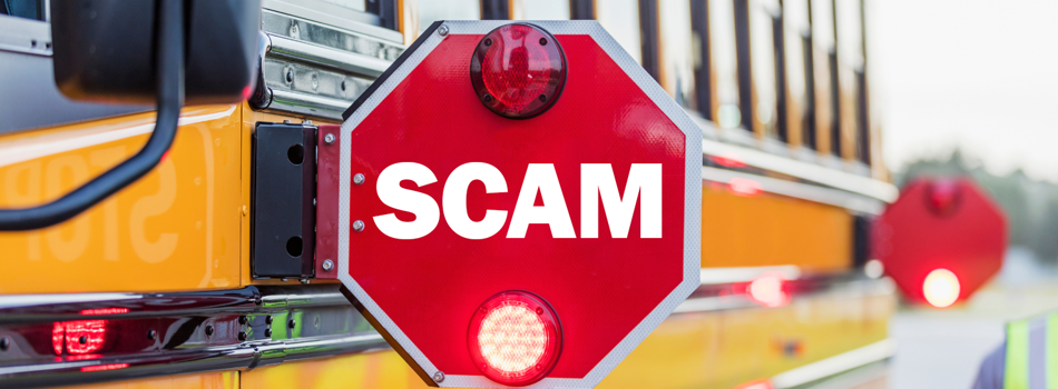Scam Stop Sign